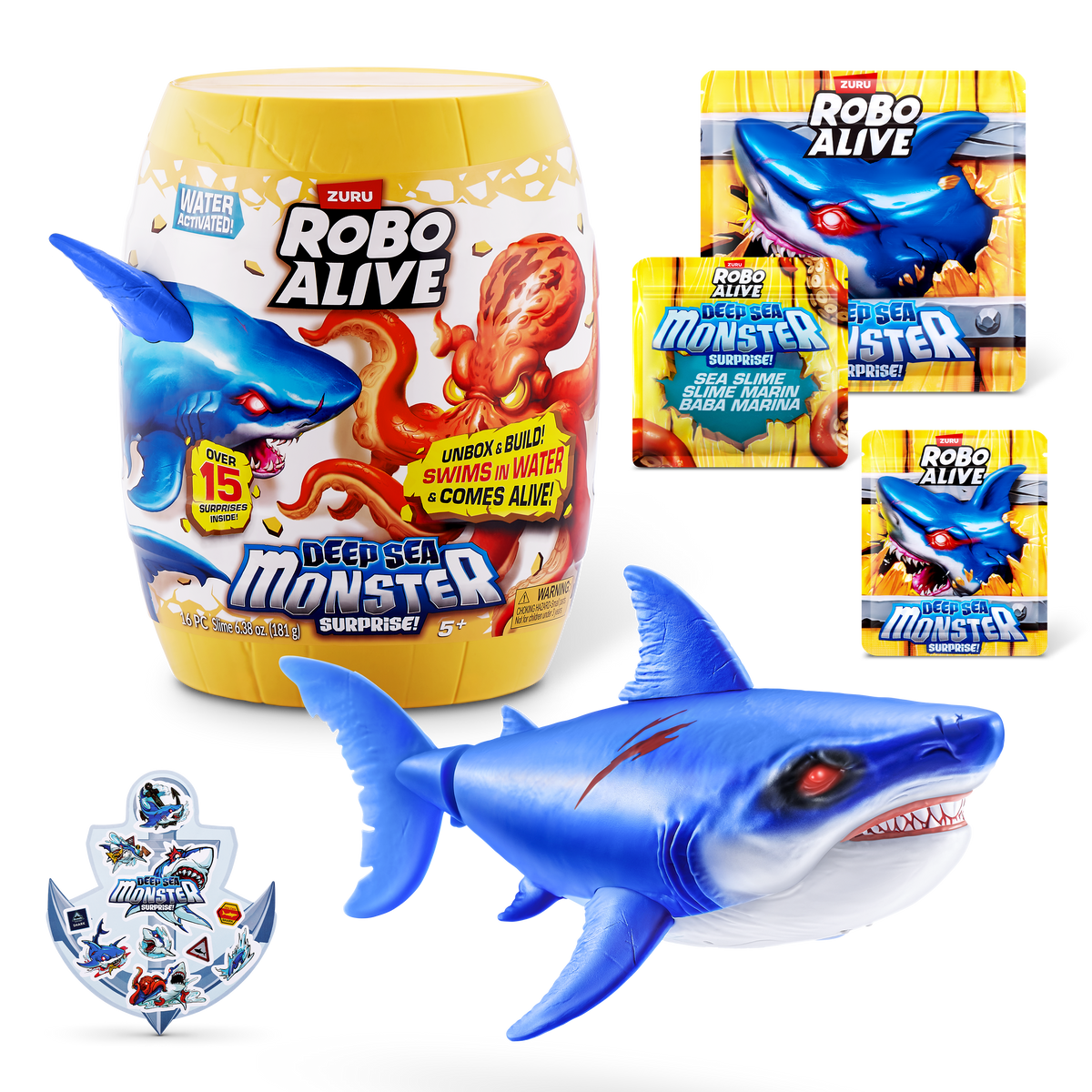Robo Alive | Monstruo Sorpresa del Fondo del Mar