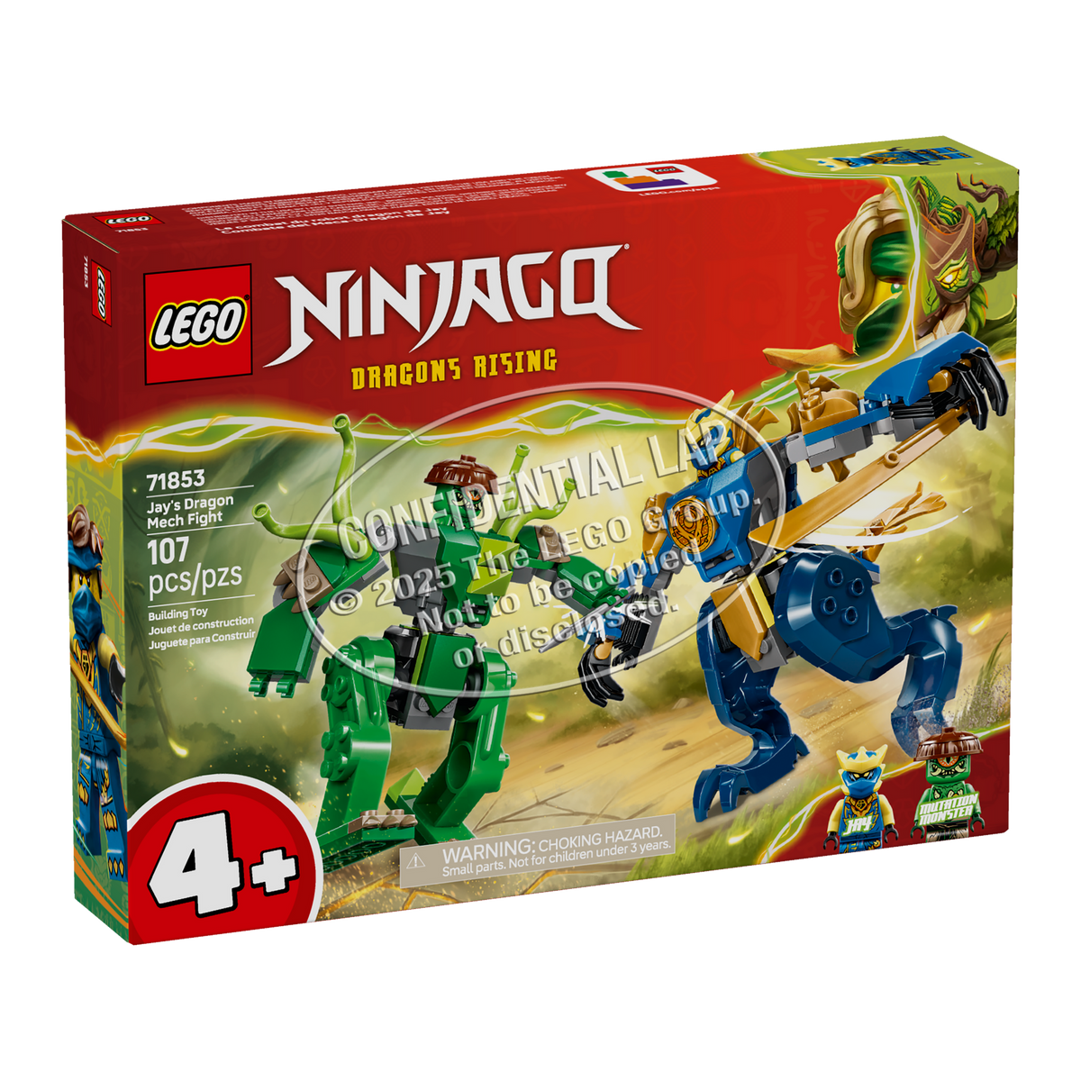 Lego® Ninjago®  | Combate Del Meca-Dragón De Jay