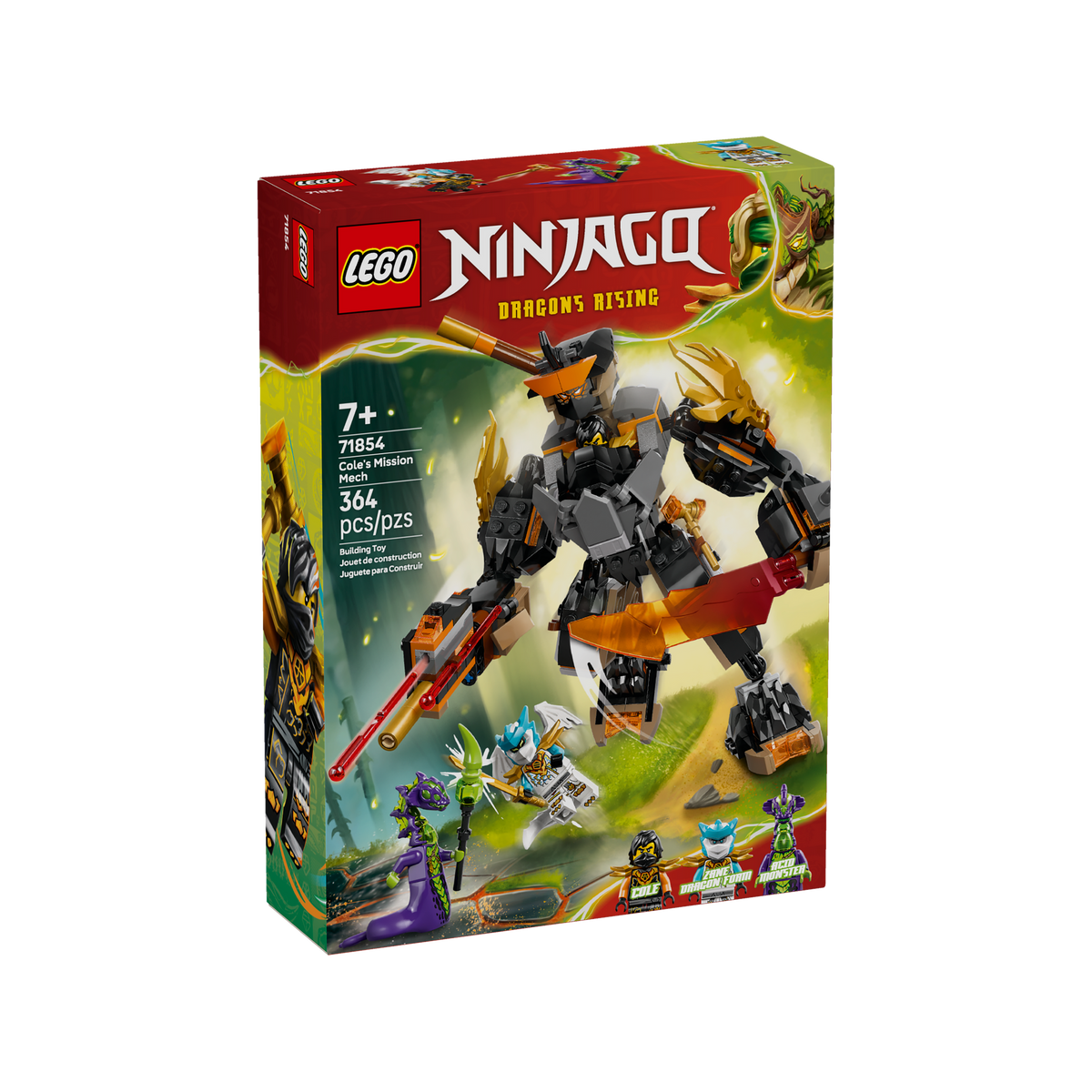 Lego® Ninjago®  | Mech De Misión De Cole Y Zane Dragón