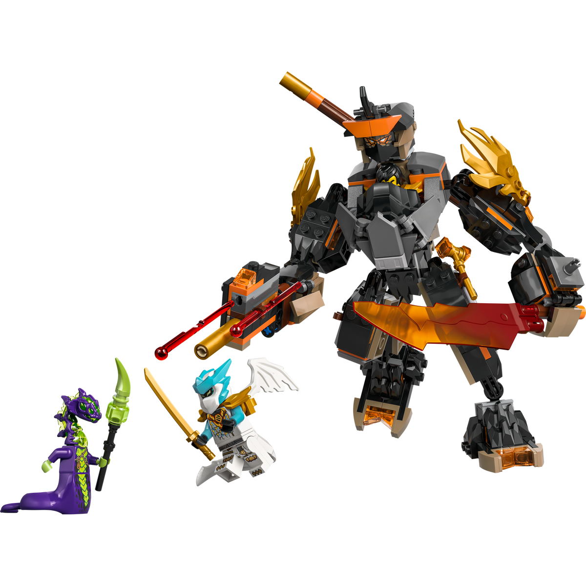 Lego® Ninjago®  | Mech De Misión De Cole Y Zane Dragón