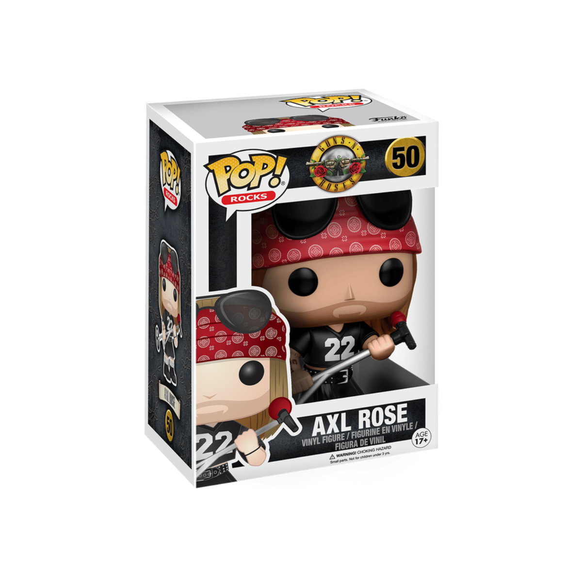 Funko Pop Rocks: Guns N Roses Axl Rose Figura de Vinil
