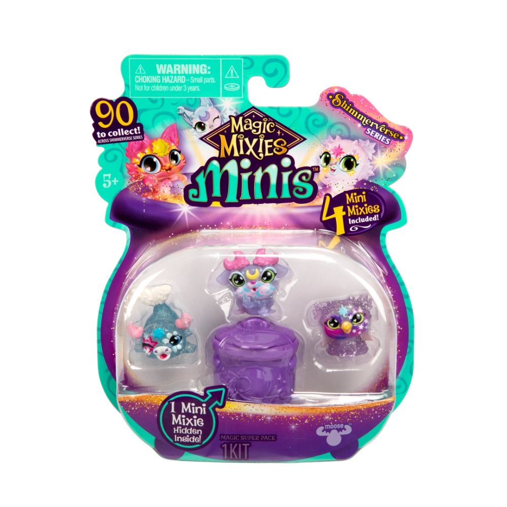 My Magic Mixies | Pack de 4 Miniaturas de Magic Mixies