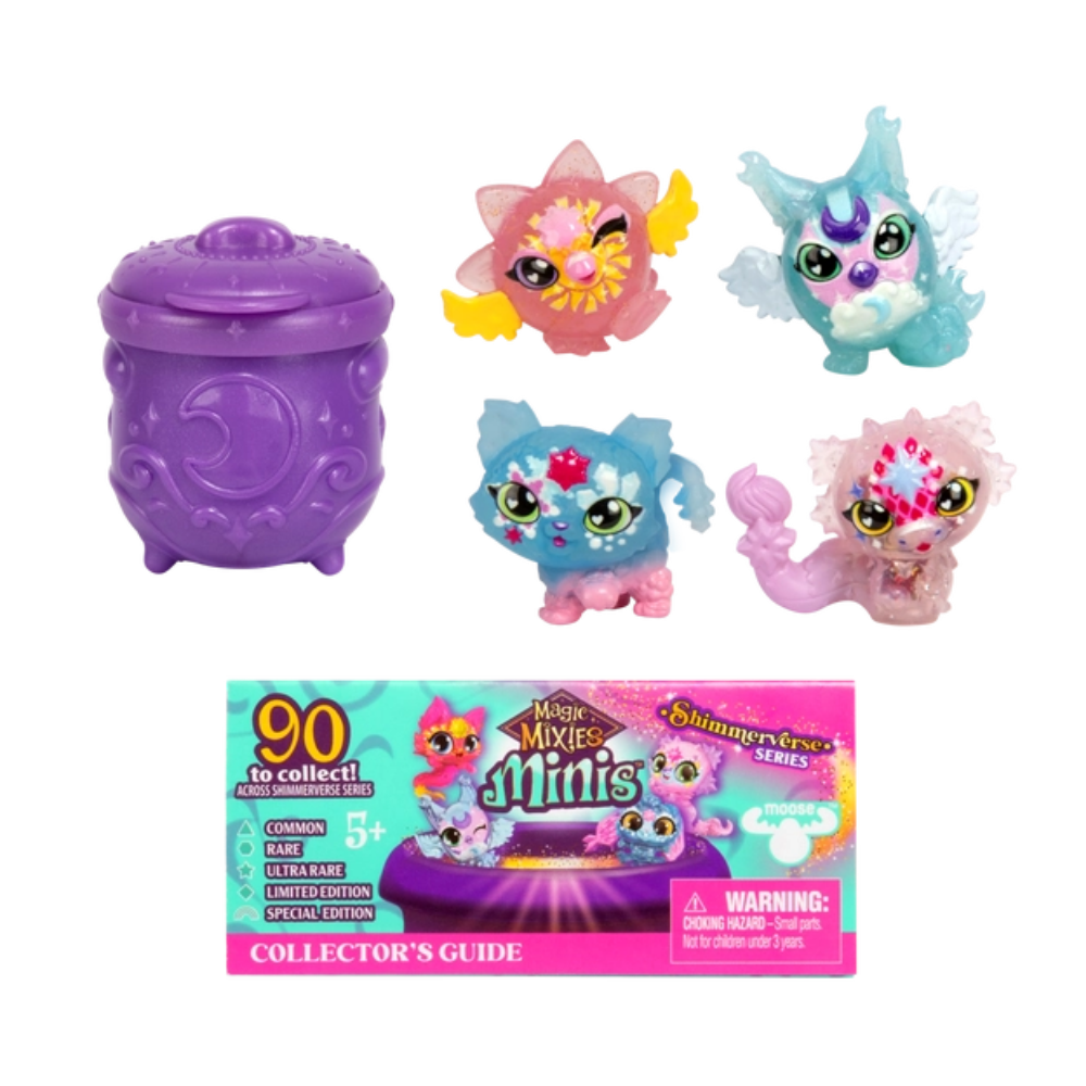 My Magic Mixies | Pack de 4 Miniaturas de Magic Mixies