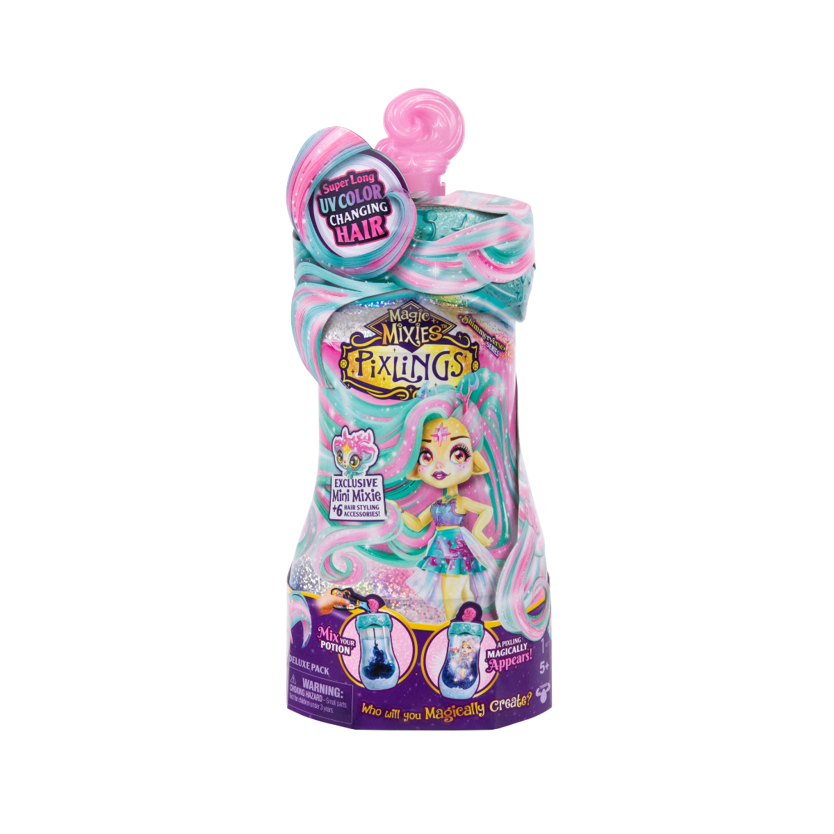 Magic Mixies Pixlings S2 Muñeca Pelo Galaxy