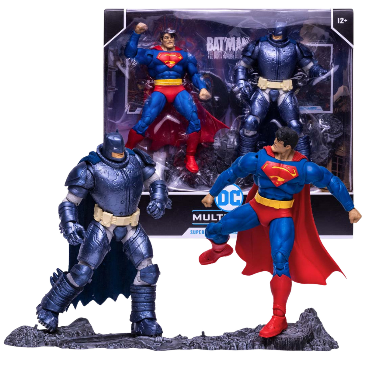Mcfarlane | Pack de Superman vs Batman Blindado