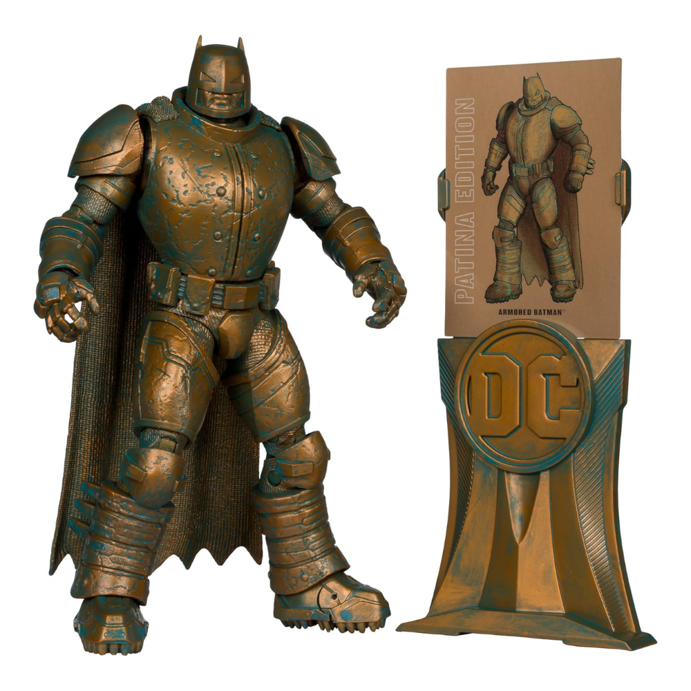 McFarlane | Figura de Acción de Batman Dorado Blindado