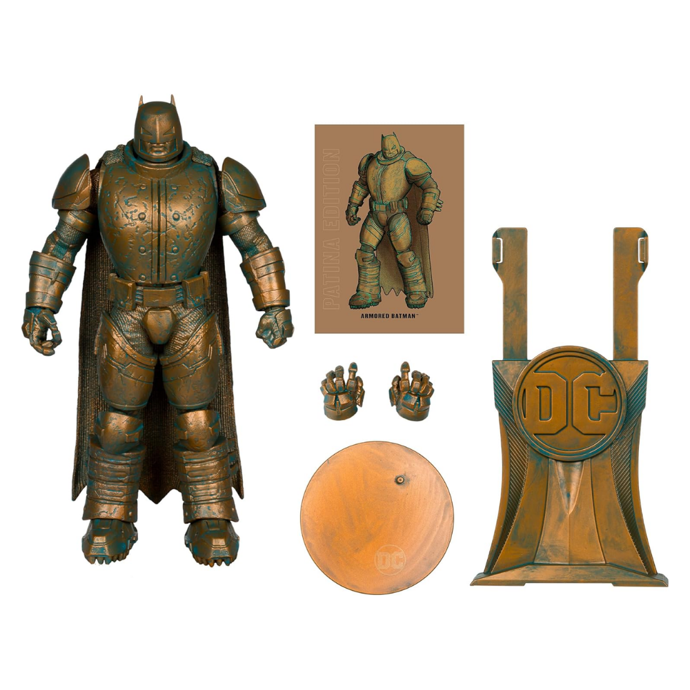 McFarlane | Figura de Acción de Batman Dorado Blindado