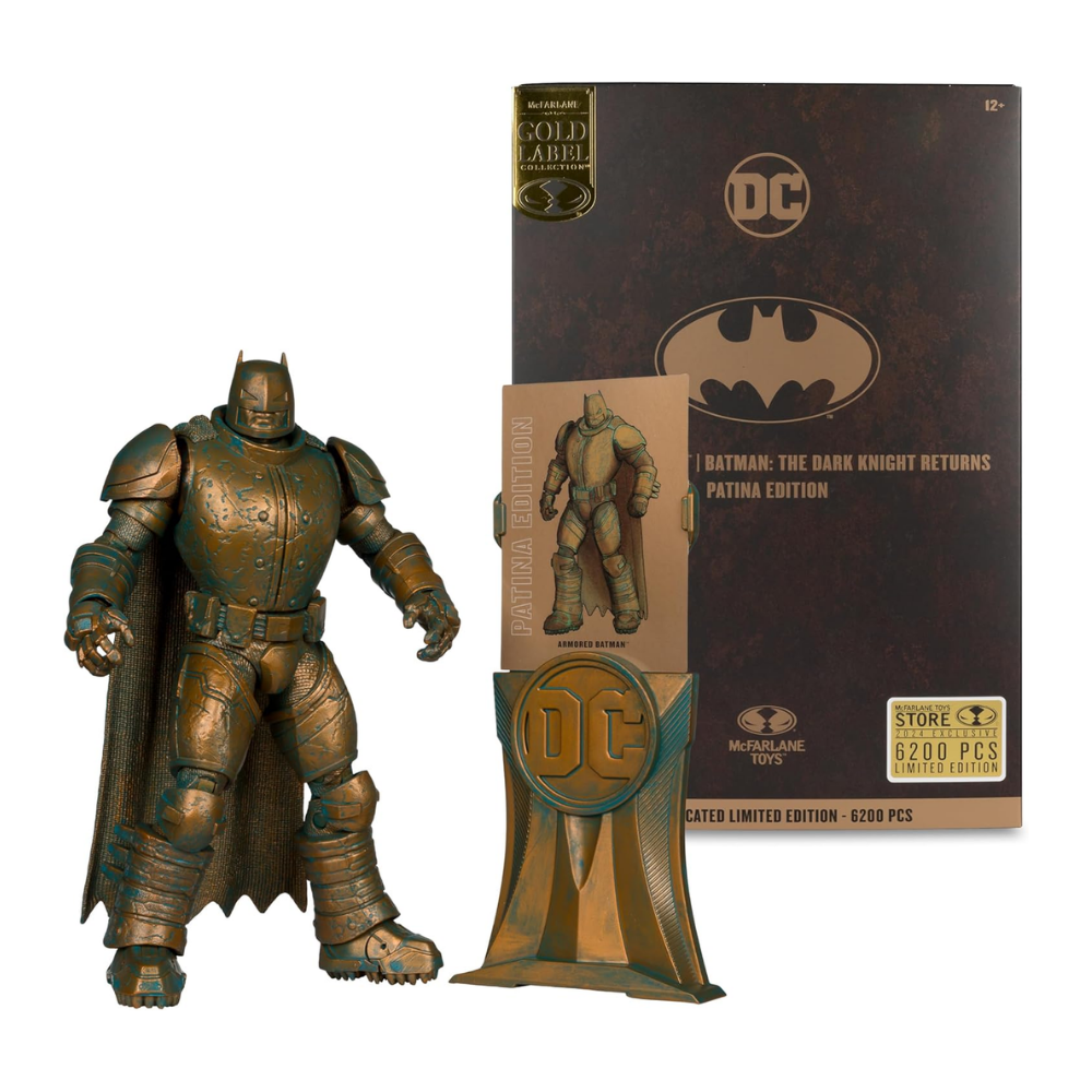 McFarlane | Figura de Acción de Batman Dorado Blindado