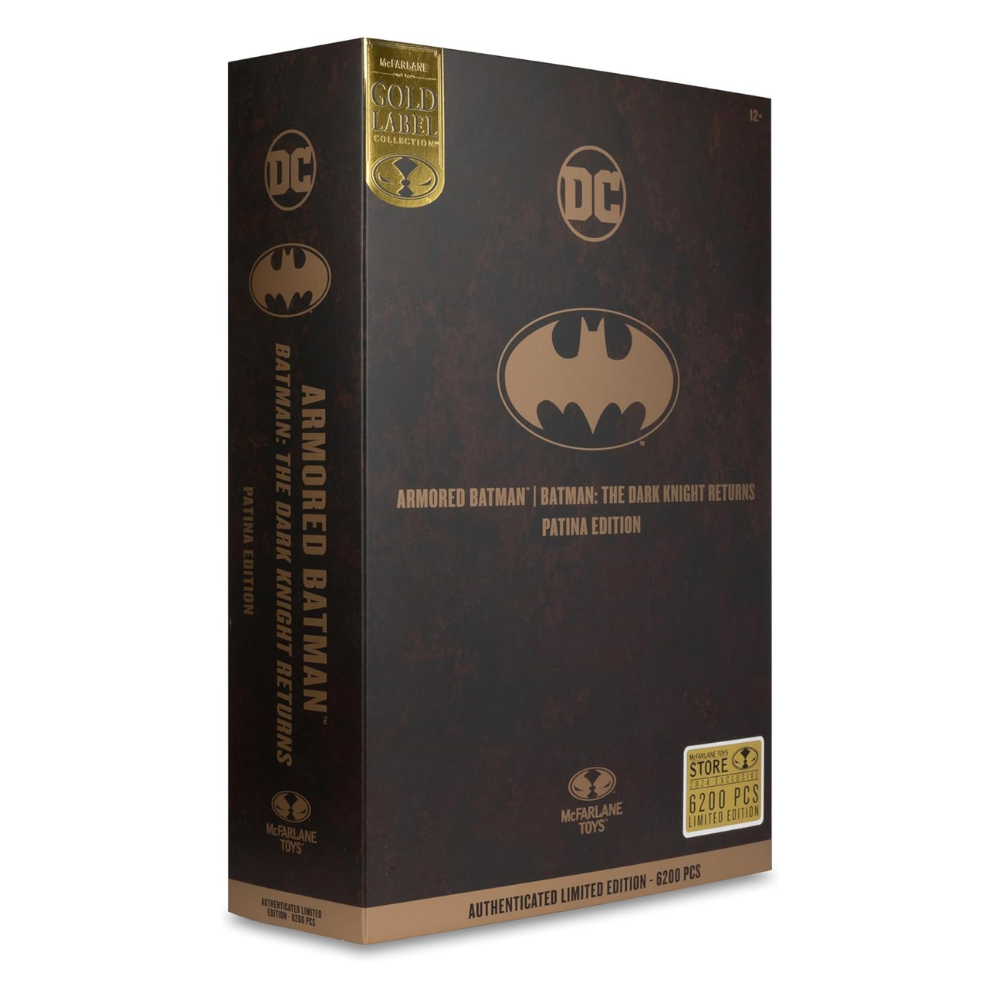 McFarlane | Figura de Acción de Batman Dorado Blindado