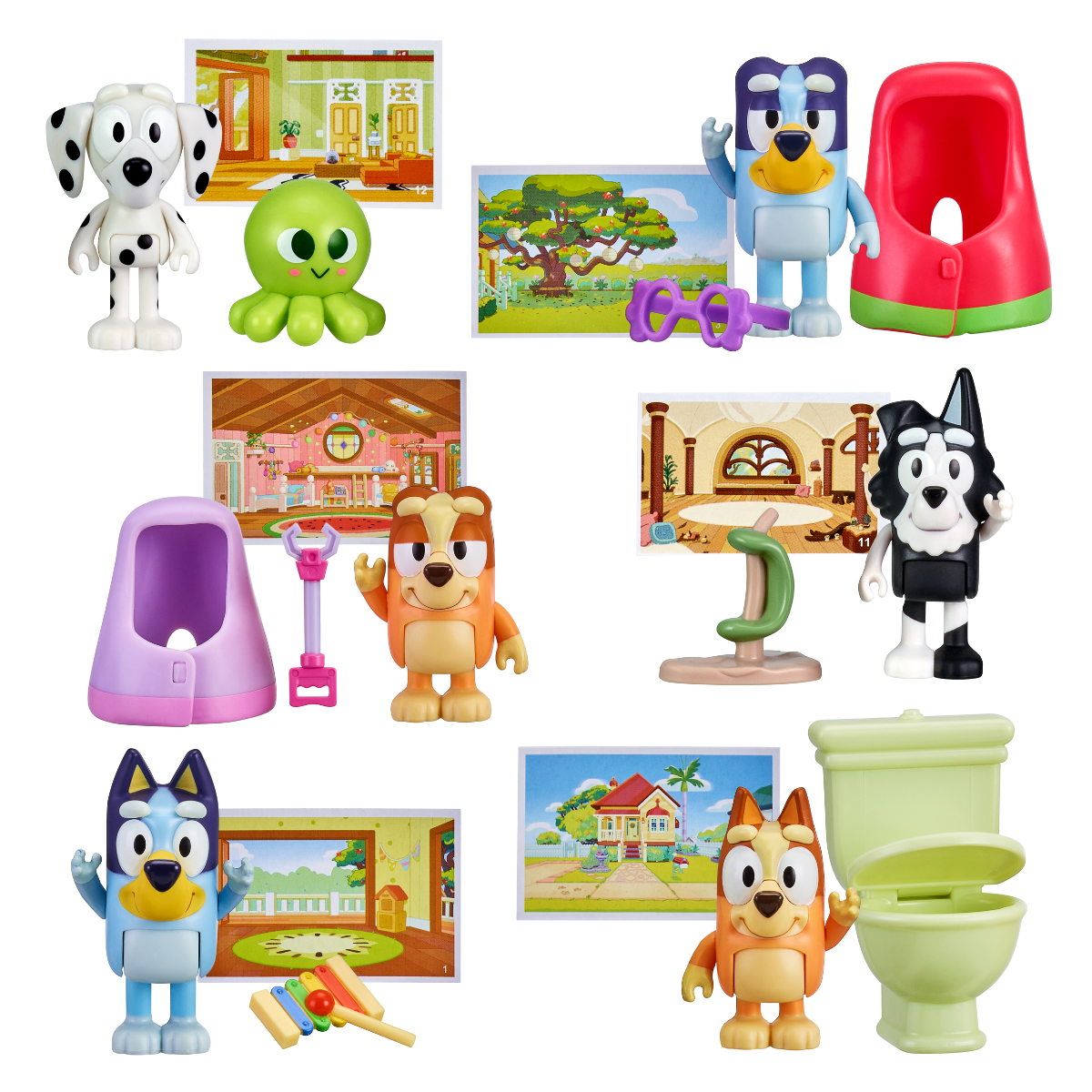 Bluey Set Básico de Historia