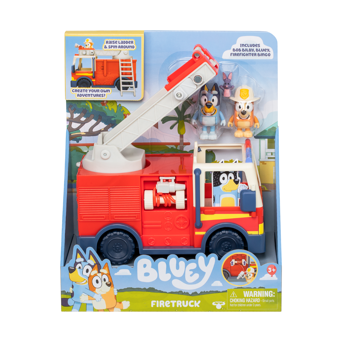 Bluey | Set de Juego Camión de Bomberos