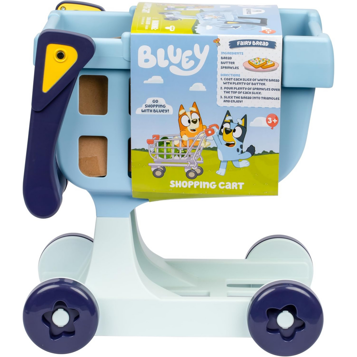 Bluey | Carrito de compras con ruedas