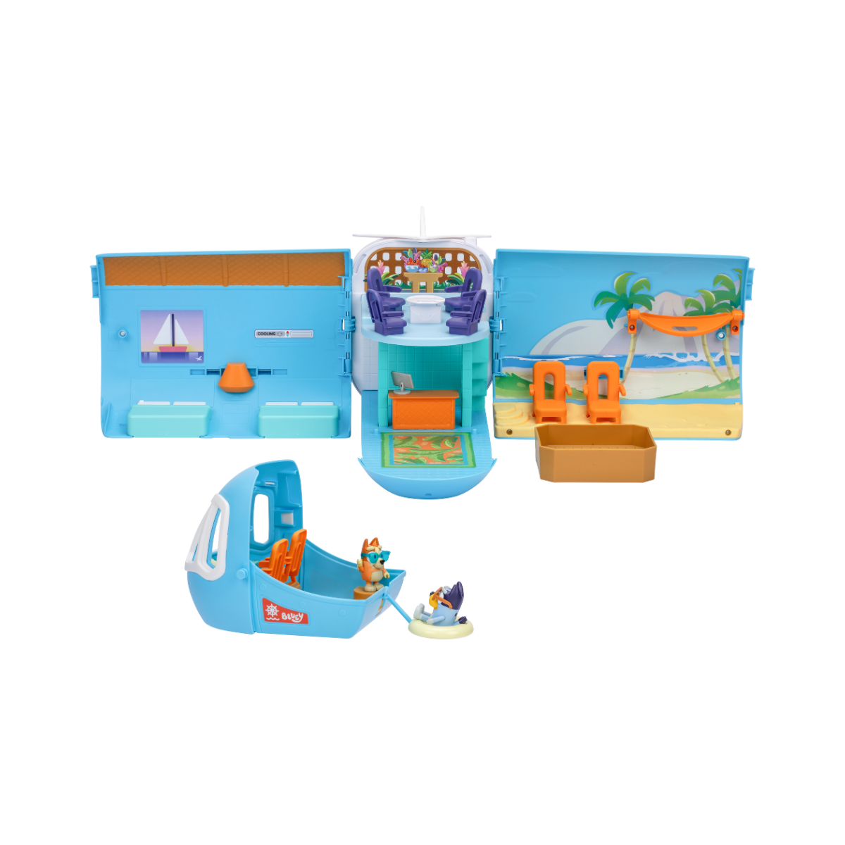 Bluey Set Avión 3 En 1