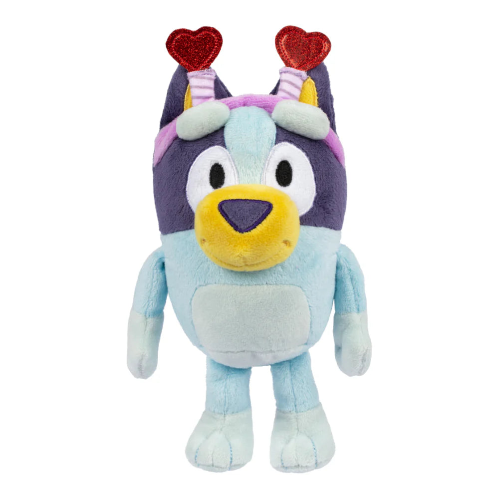 Bluey | Peluche con Antenas De Corazones