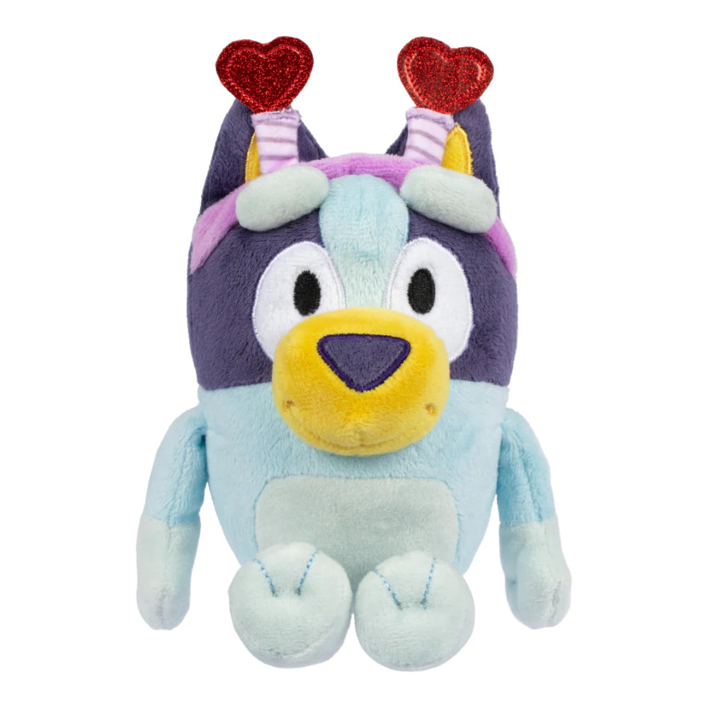 Bluey | Peluche con Antenas De Corazones