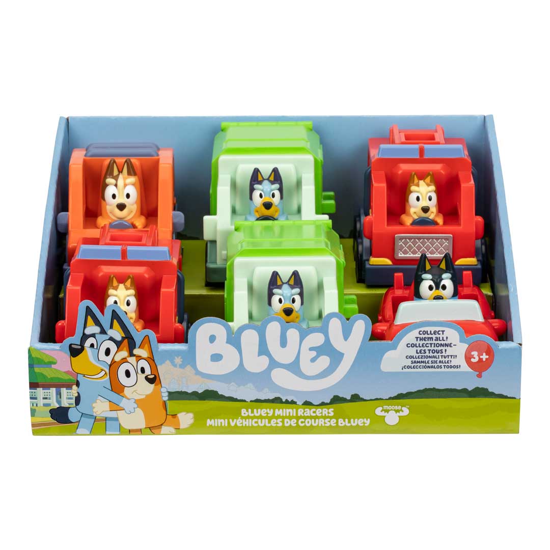 Bluey | Pack de Seis Mini corredores