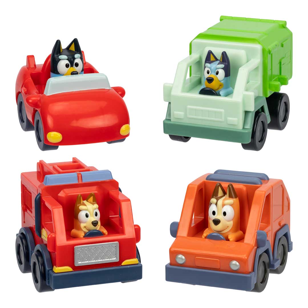 Bluey | Pack de Seis Mini corredores