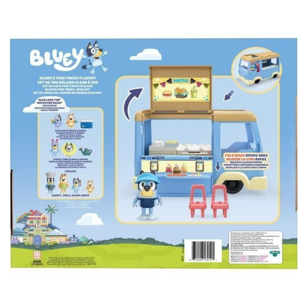 Bluey | Set Camión de Comida de Bluey
