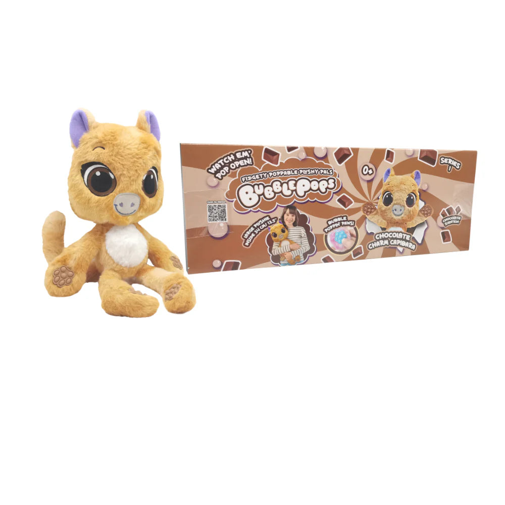 Bubble Pops | Peluche Capibara Chocolate