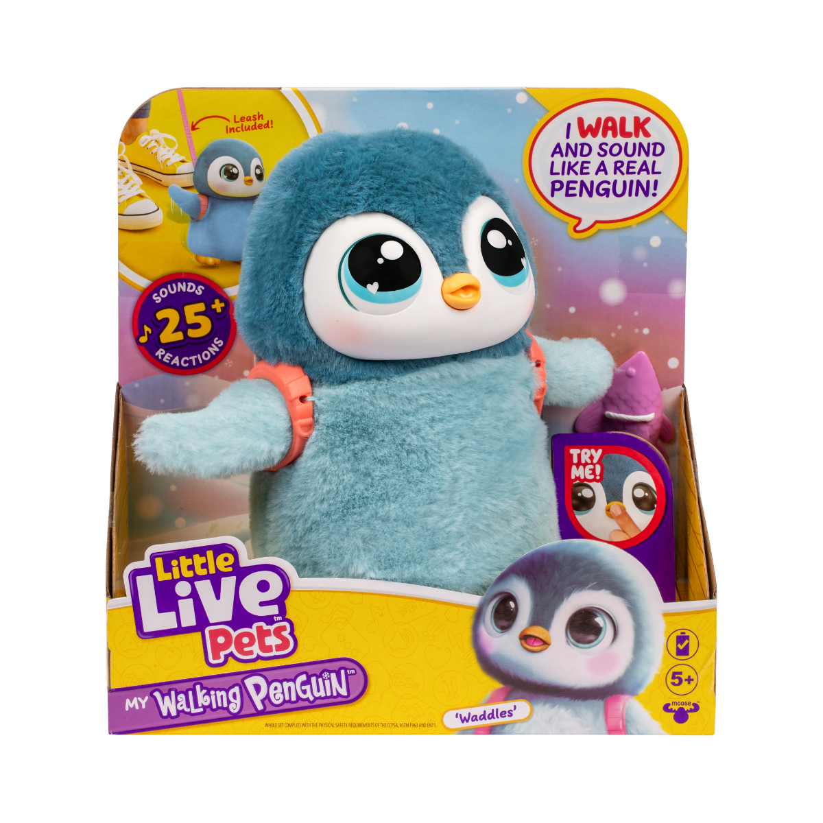 リヤドロ　My Little Pet フィギュリン Little Live Pets | Mi Mascota Pingüino - Felix Online