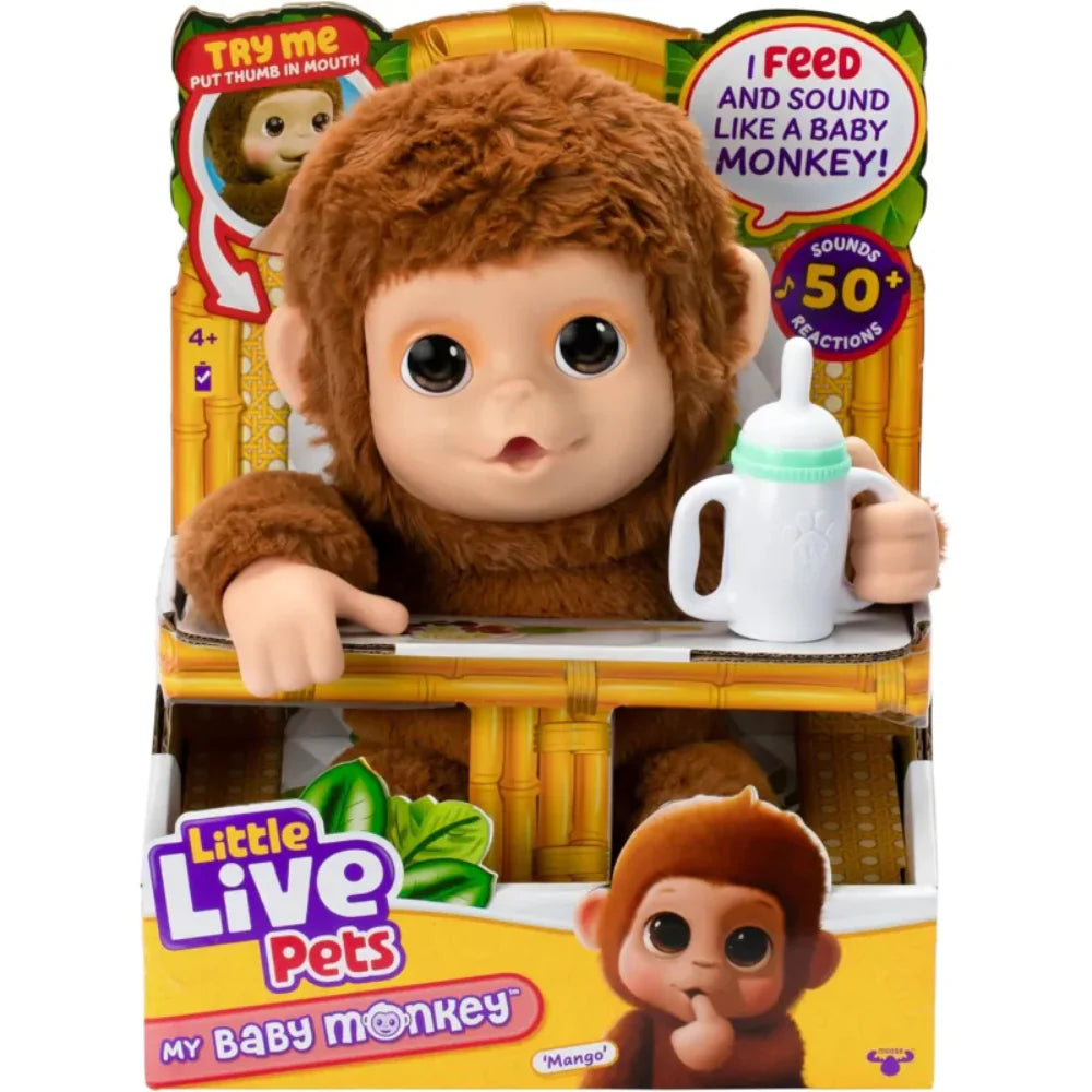 Little Live Pets | Bebé Mono