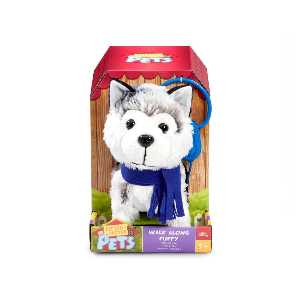 Pitter Patter Pets | Paseo Junto al Cachorro Husky Interactivo