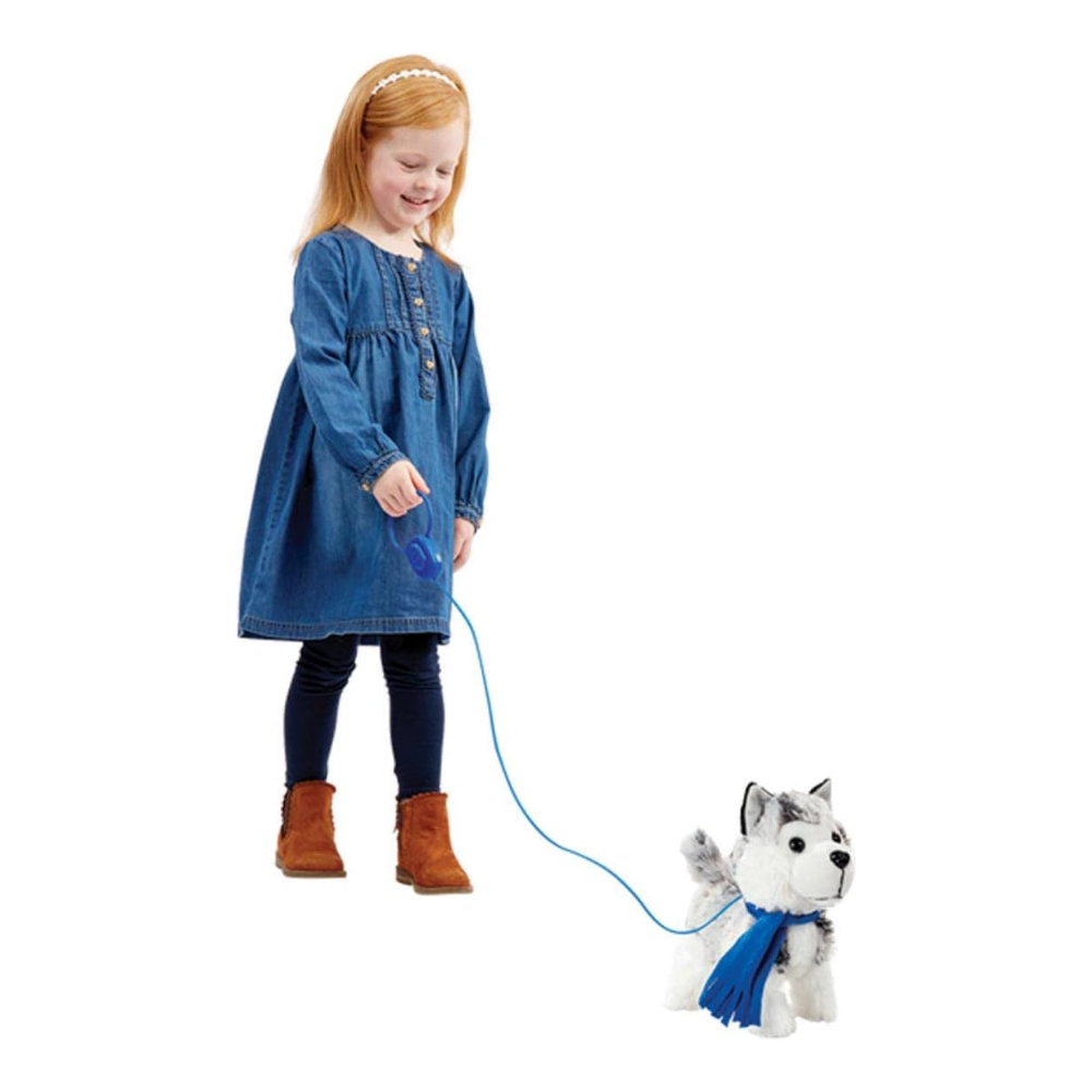 Pitter Patter Pets | Paseo Junto al Cachorro Husky Interactivo