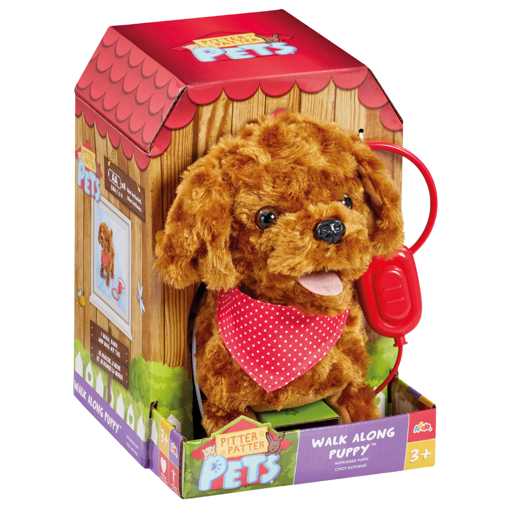 Pitter Patter Pets | Cachorro Interactivo Cockapoo Caminante