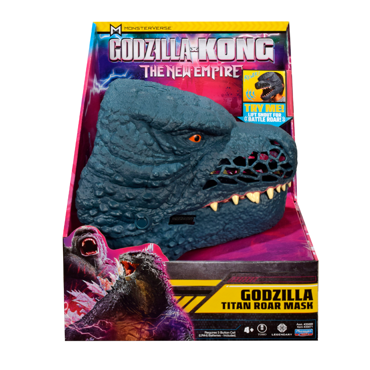 Godzilla | Máscara interactiva de Godzilla