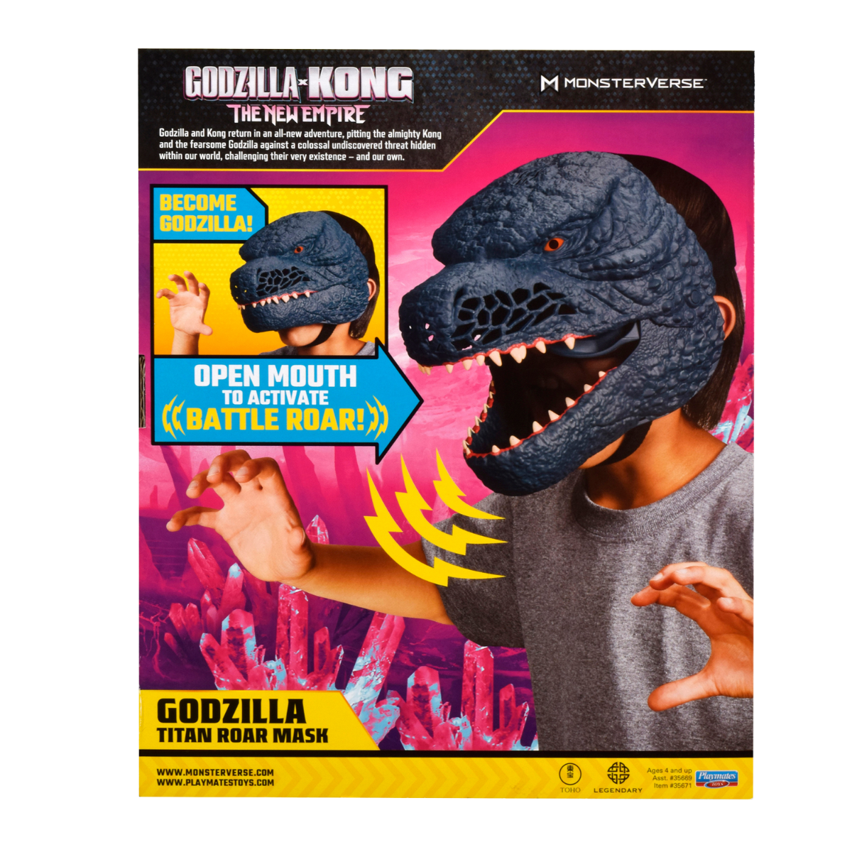 Godzilla | Máscara interactiva de Godzilla