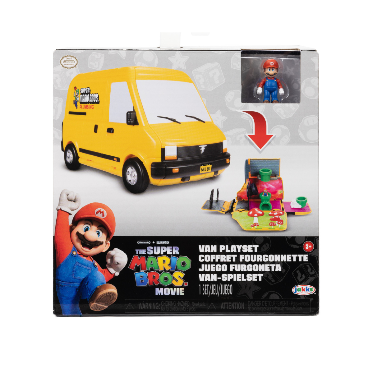 Super Mario Van Playset