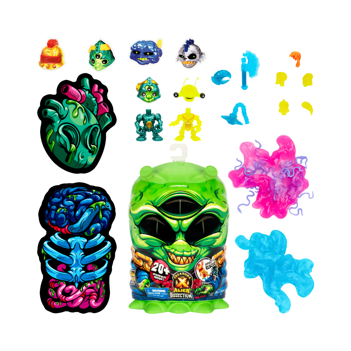 Treasure X Dissection S2 Mini Aliens 20 Sorpresas - Felix Online Treasure X Dissection S2 Mini Aliens 20 Sorpresas - Felix Online
