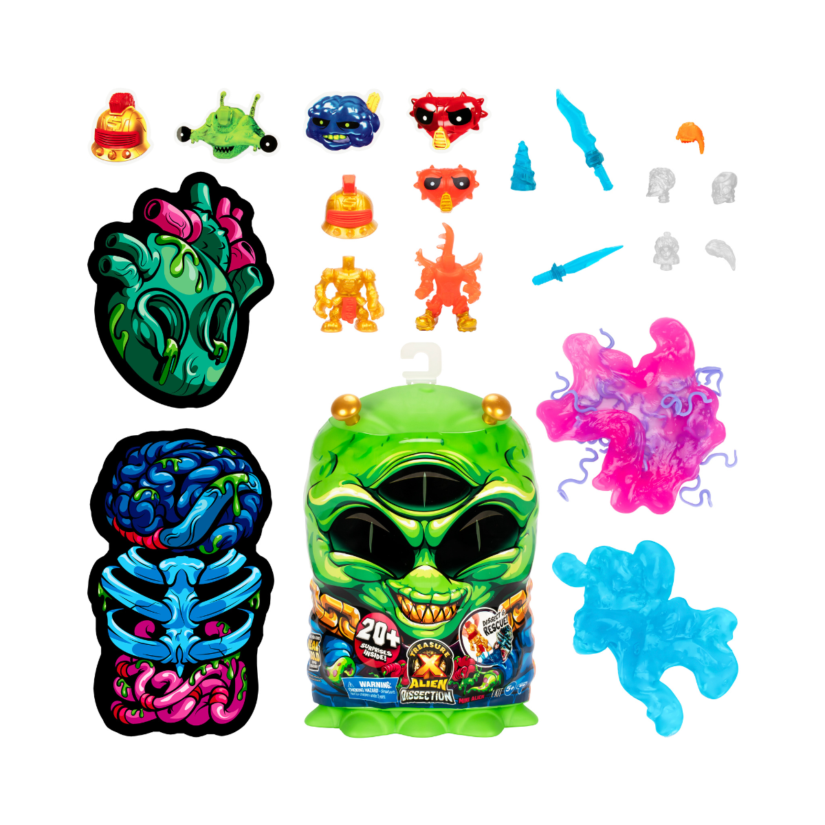 Treasure X Dissection S2 Mini Aliens 20 Sorpresas - Felix Online Treasure X Dissection S2 Mini Aliens 20 Sorpresas - Felix Online