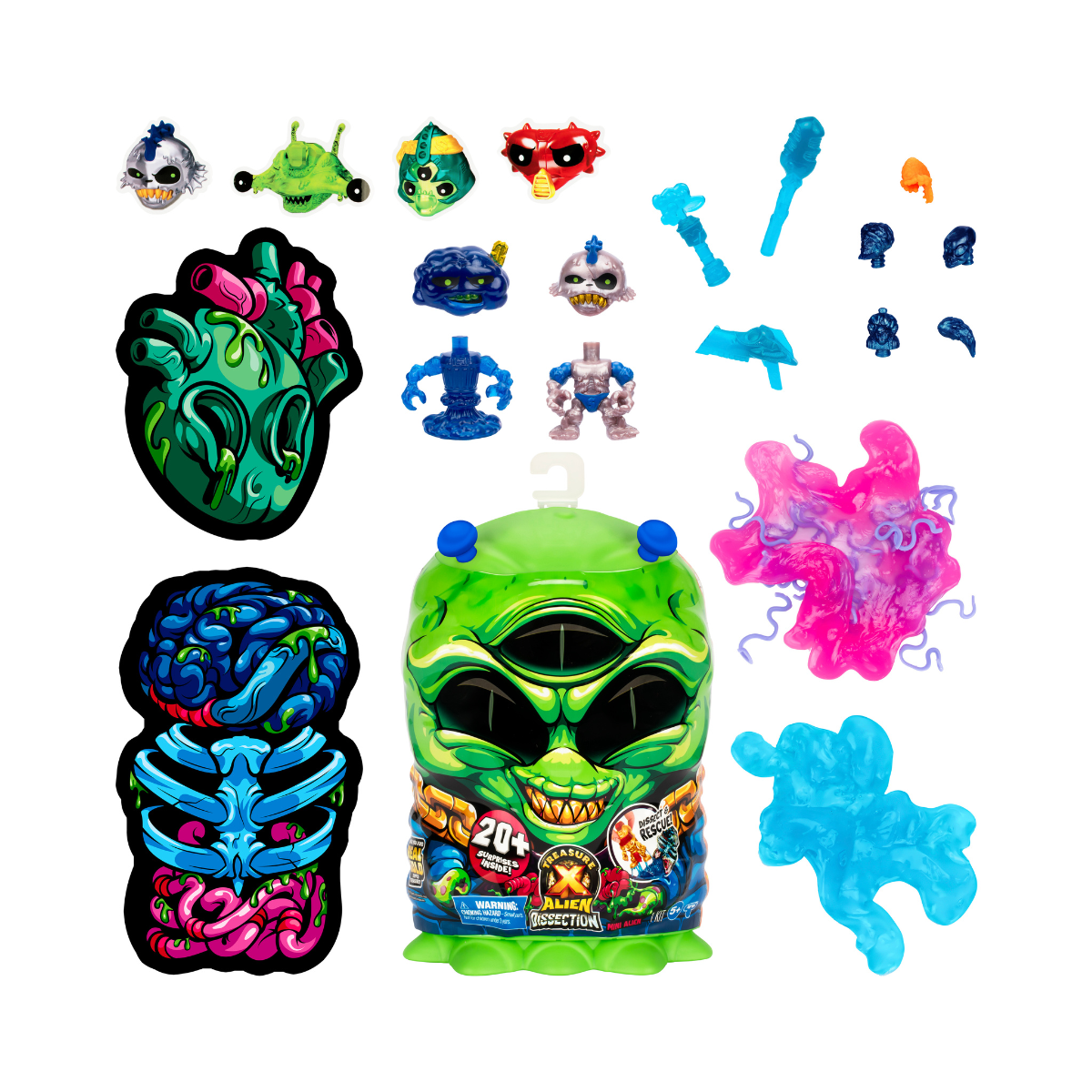 Treasure X Dissection S2 Mini Aliens 20 Sorpresas - Felix Online