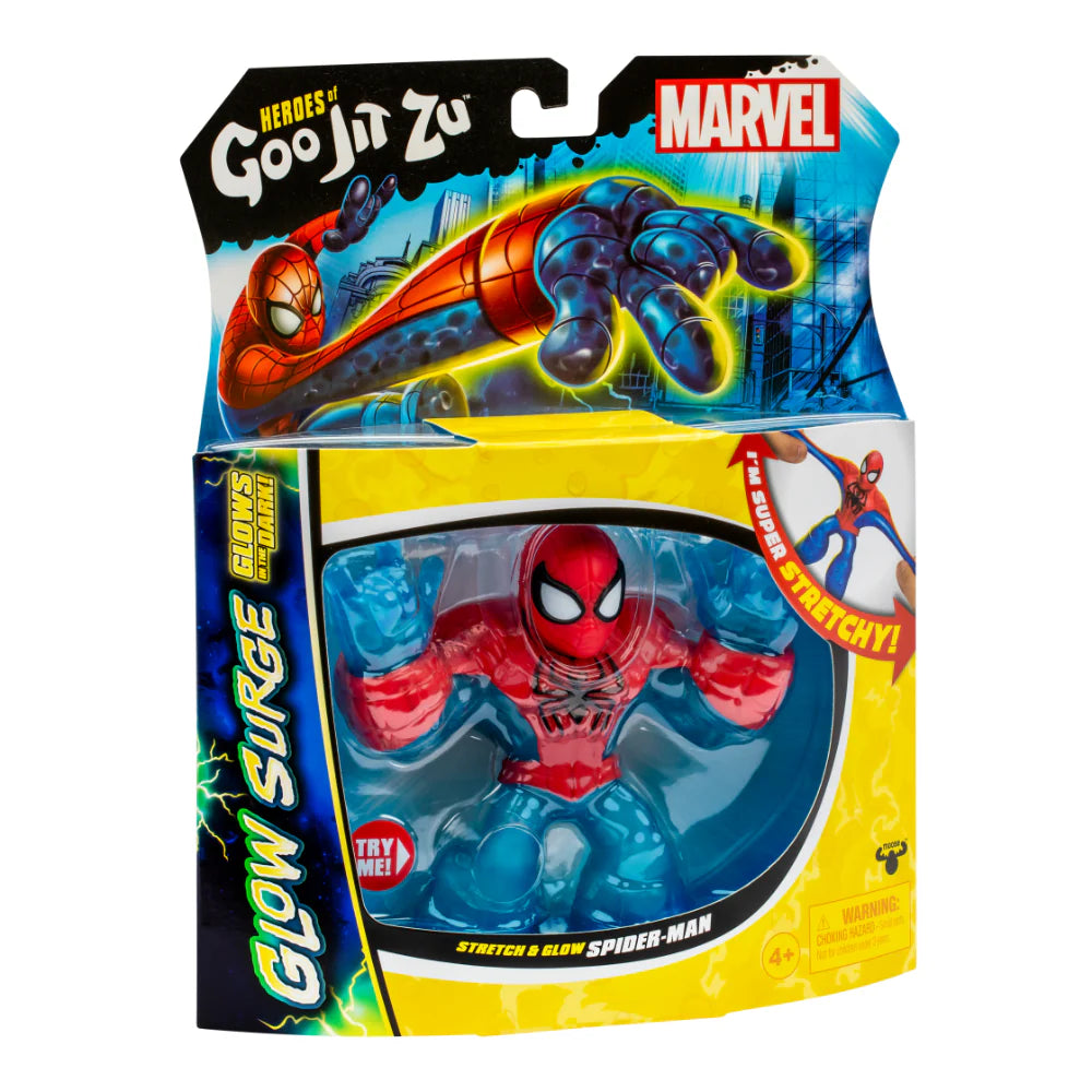 Goo Jit Zu | Marvel Glow Surge Spiderman