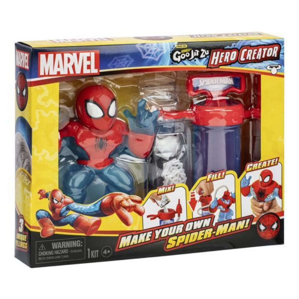 Goo Jit Zu | Set de Hero Creator de Spider-Man