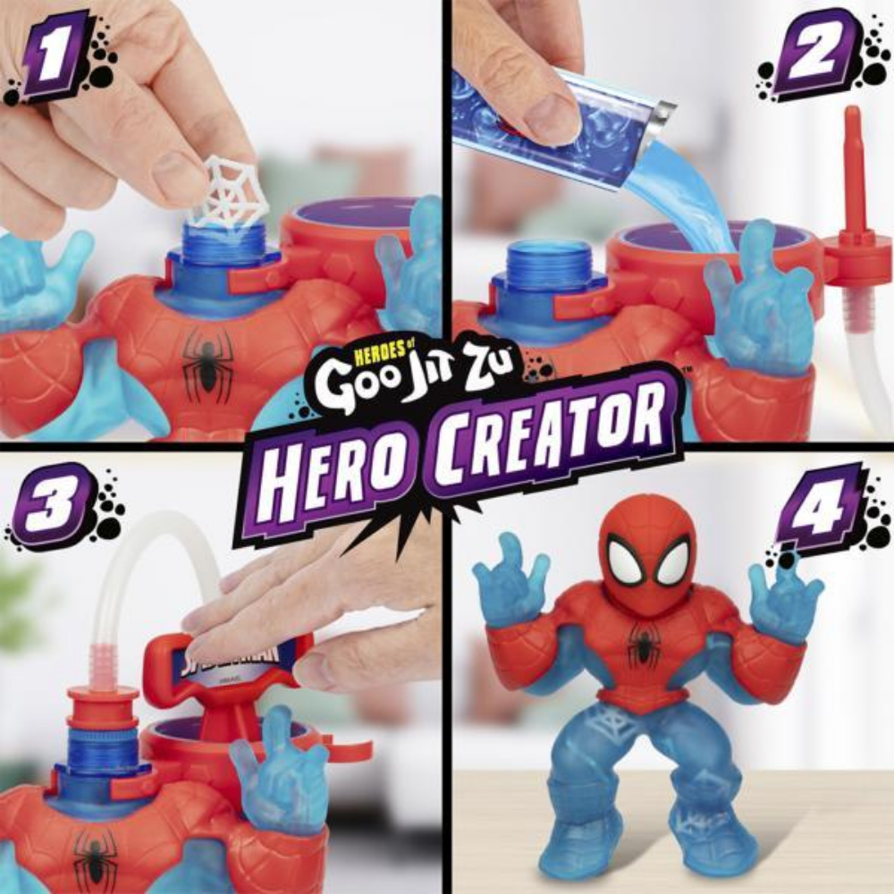 Goo Jit Zu | Set de Hero Creator de Spider-Man