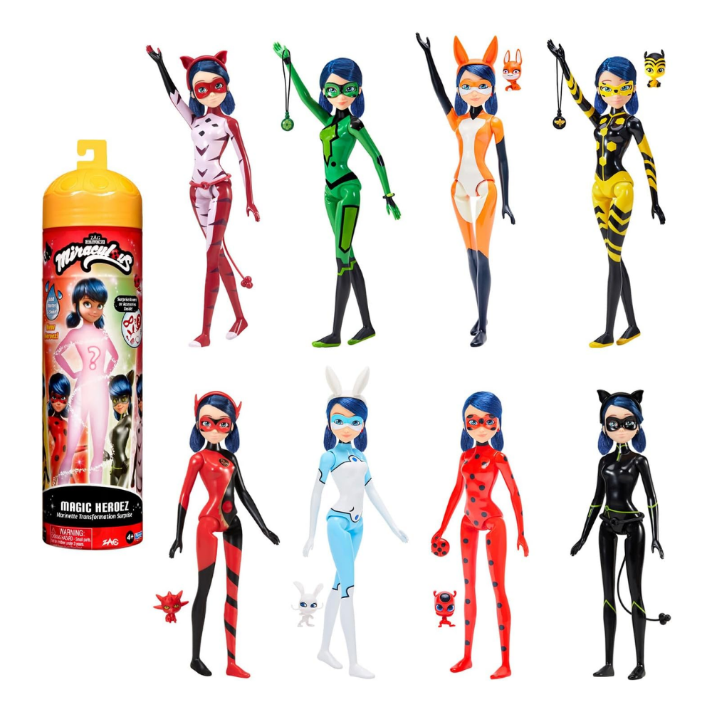 Miraculous | Transformación Sorpresa Muñeca Marinette Misterio