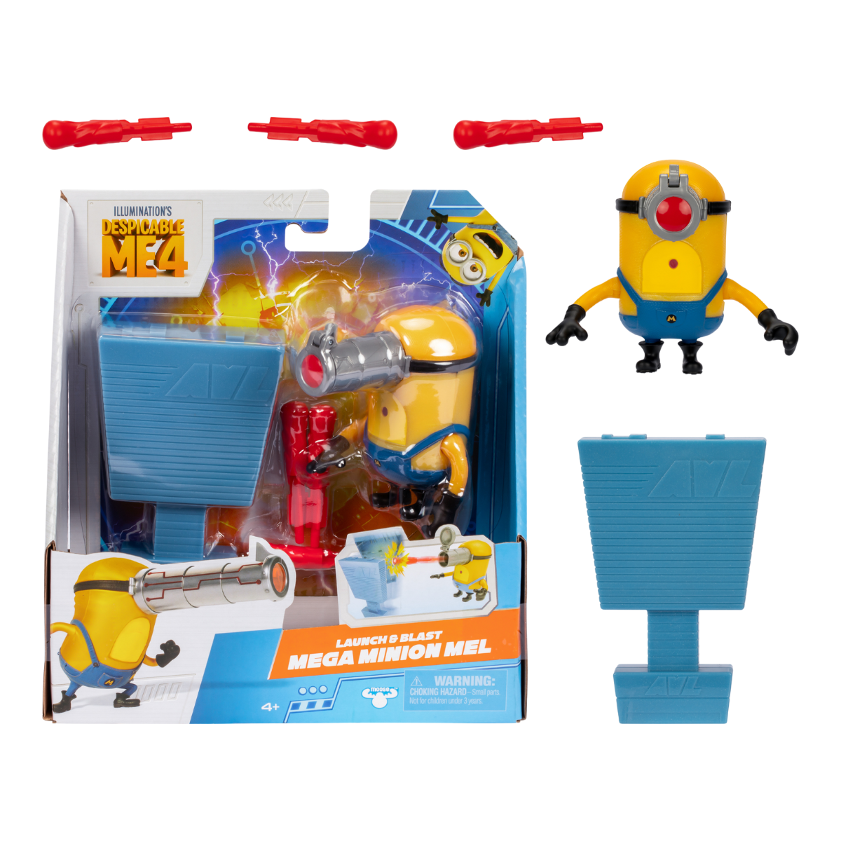 Mi Villano Favorito 4 Figuras de Acción