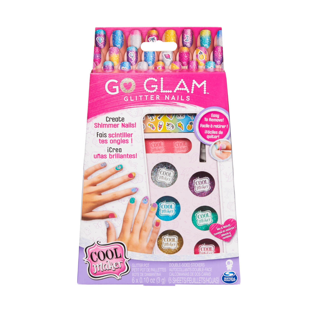 Cool Maker | Set de Diseño de Uñas con Escarcha