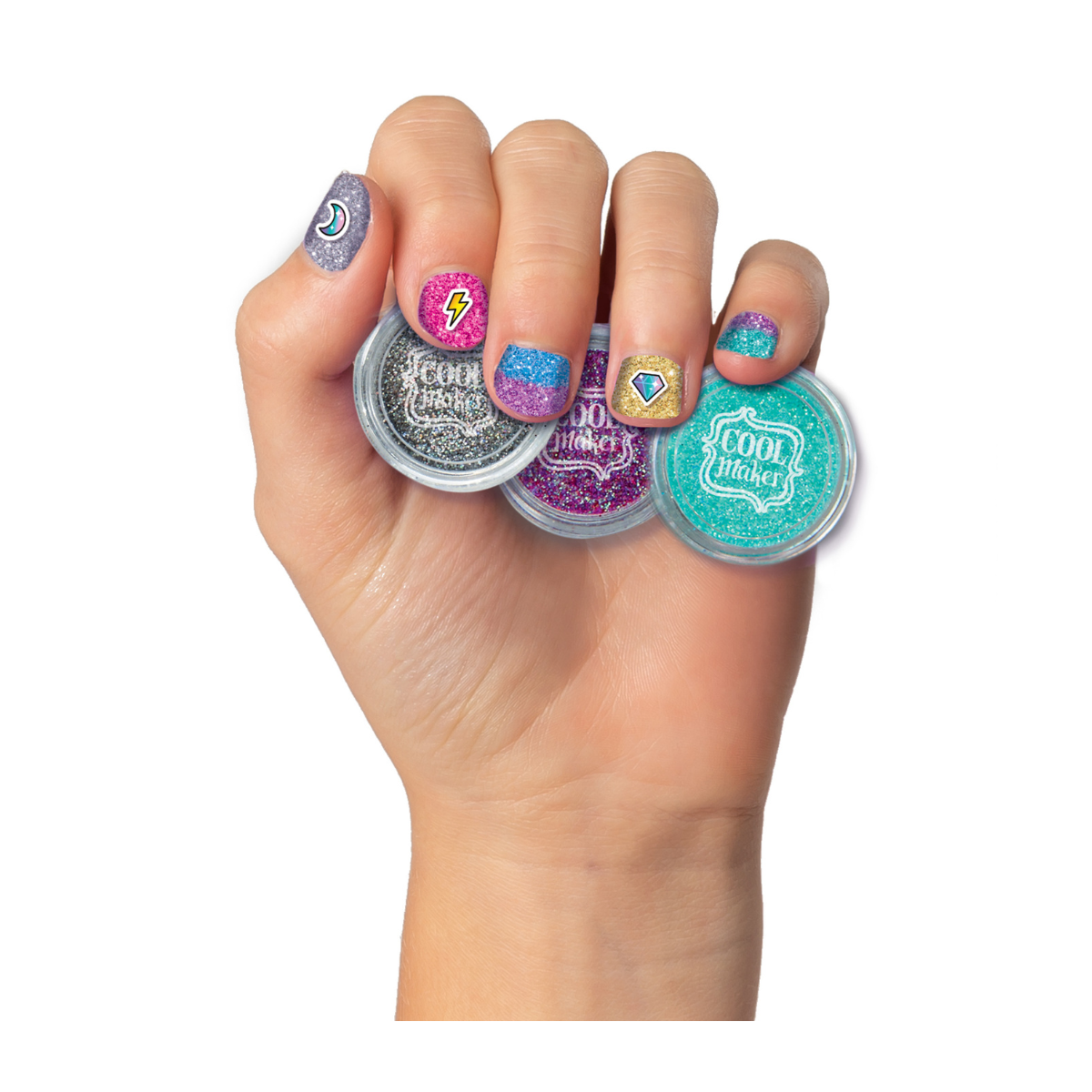 Cool Maker | Set de Diseño de Uñas con Escarcha