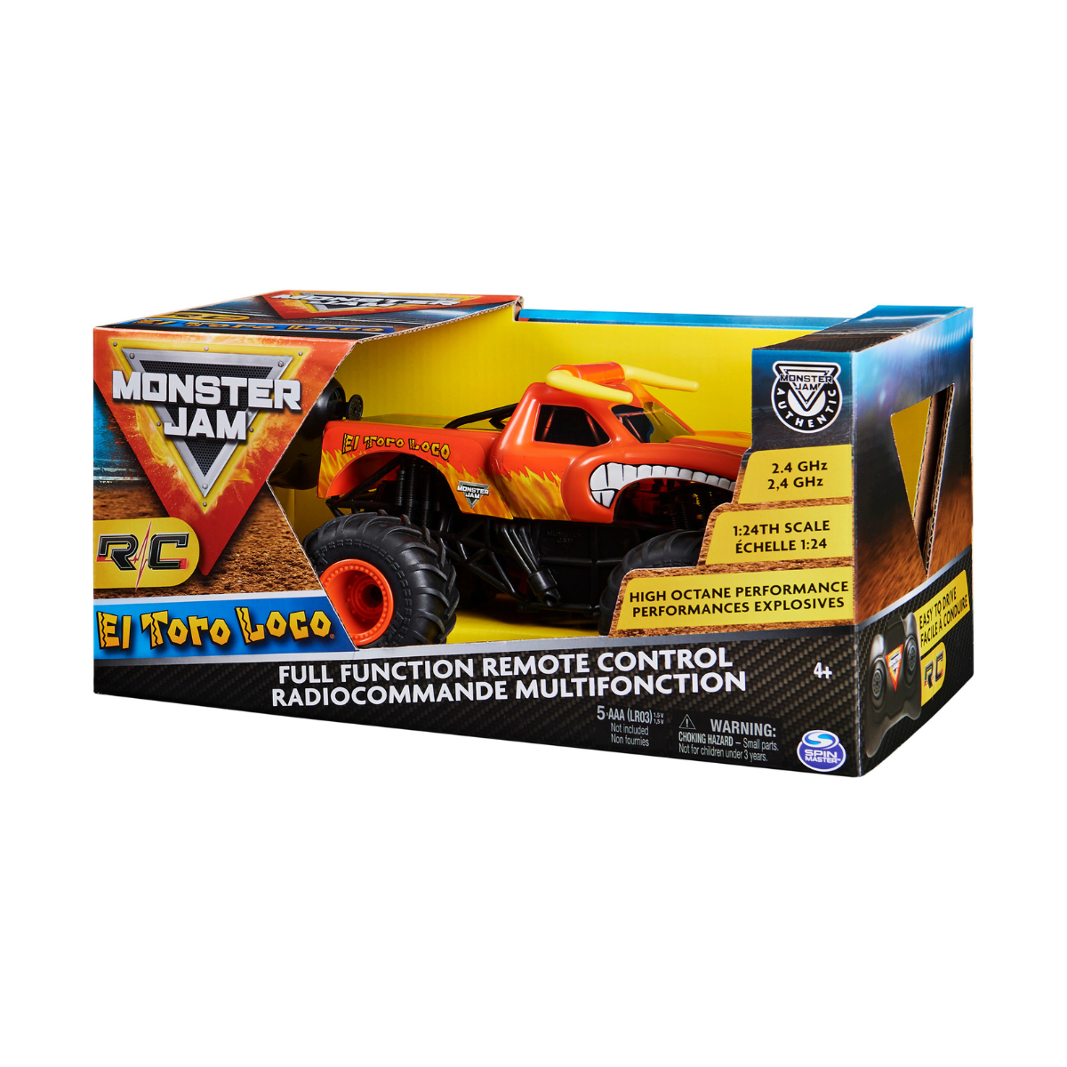 Monster Jam | El Toro Loco Monster Truck a Control Remoto