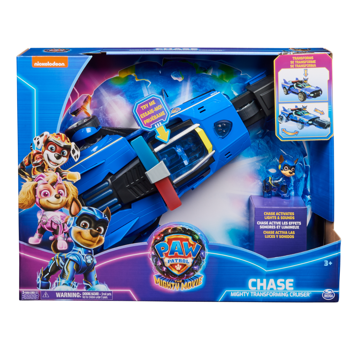 Chase Mighty Transforming  Cruiser