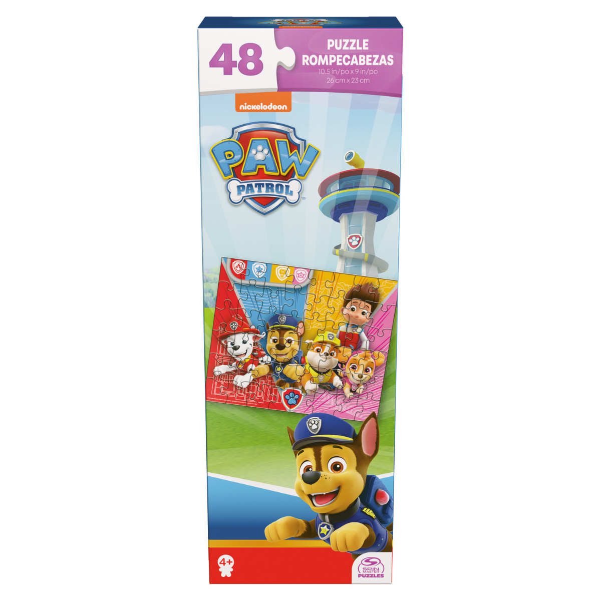 Paw Patrol Rompecabezas Torre 48 Piezas