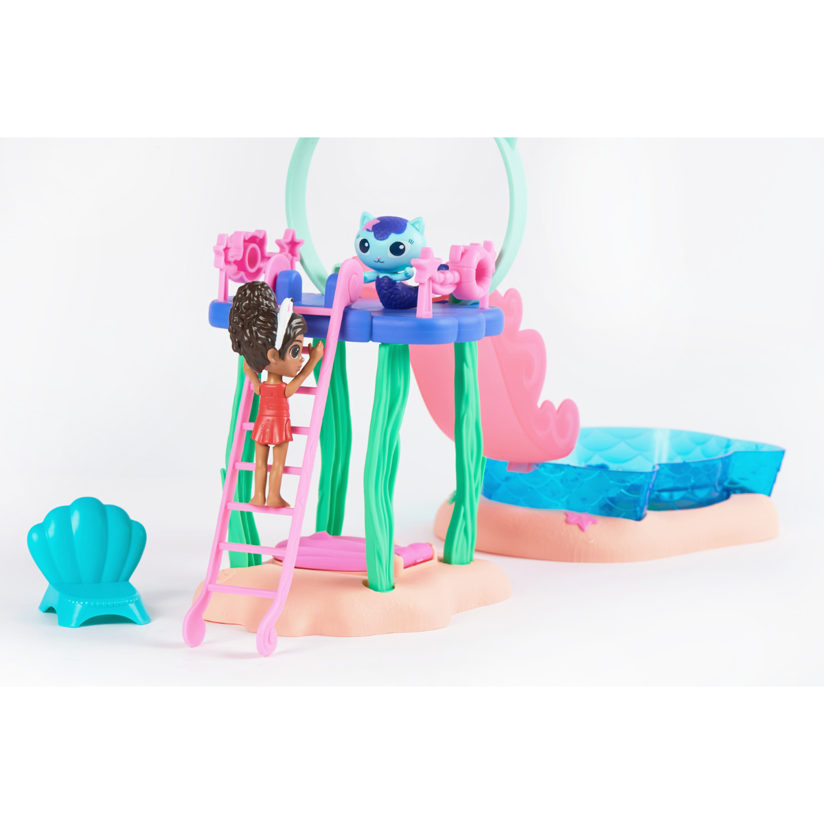 Gabby&#39;s Dollhouse Set De Juego Piscina Gatástica