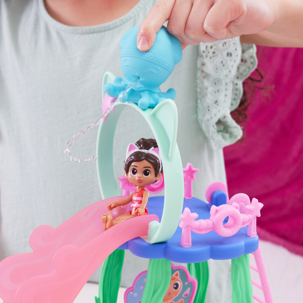 Gabby&#39;s Dollhouse Set De Juego Piscina Gatástica