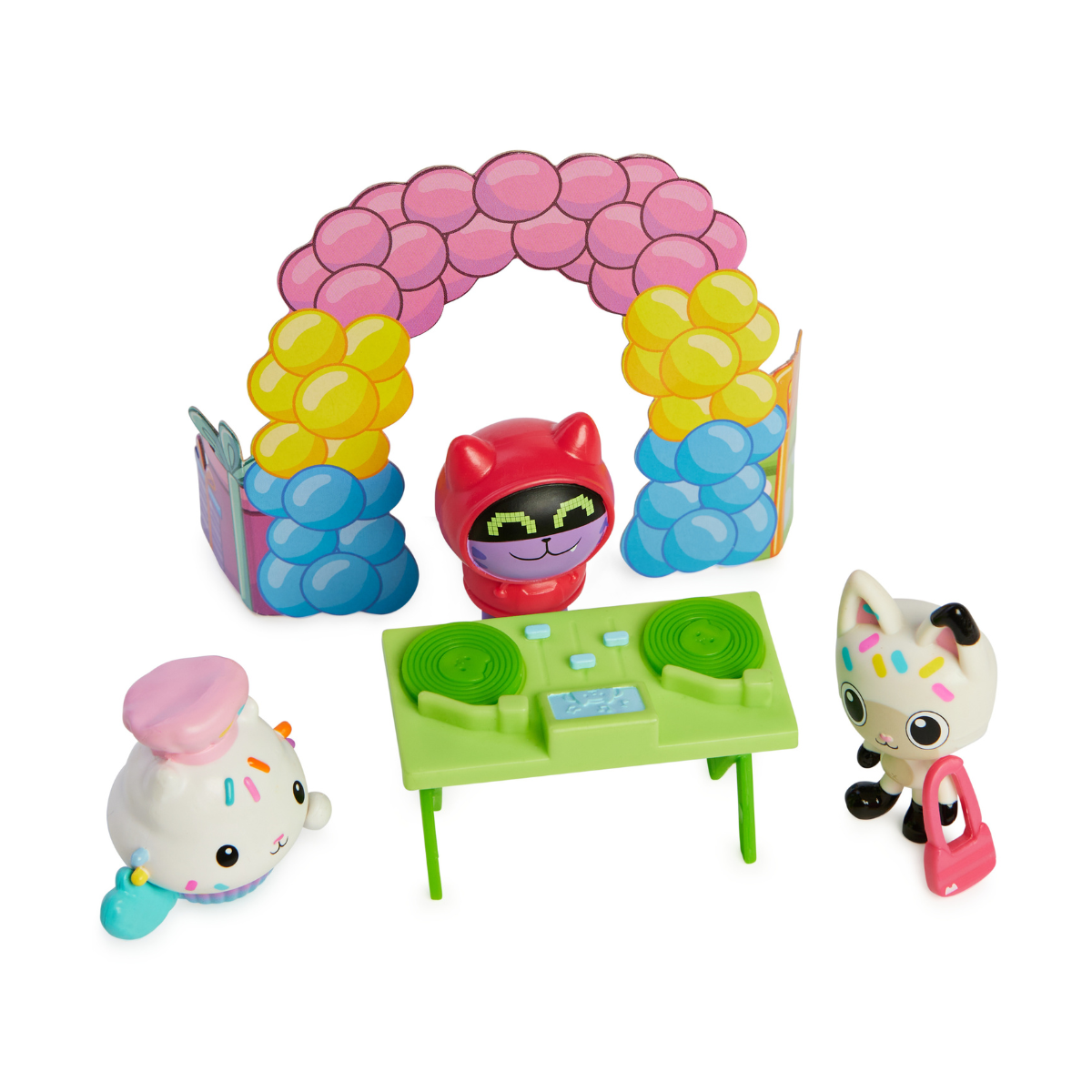 Gabby&#39;s Doll House Set Figuras Cumpleaños