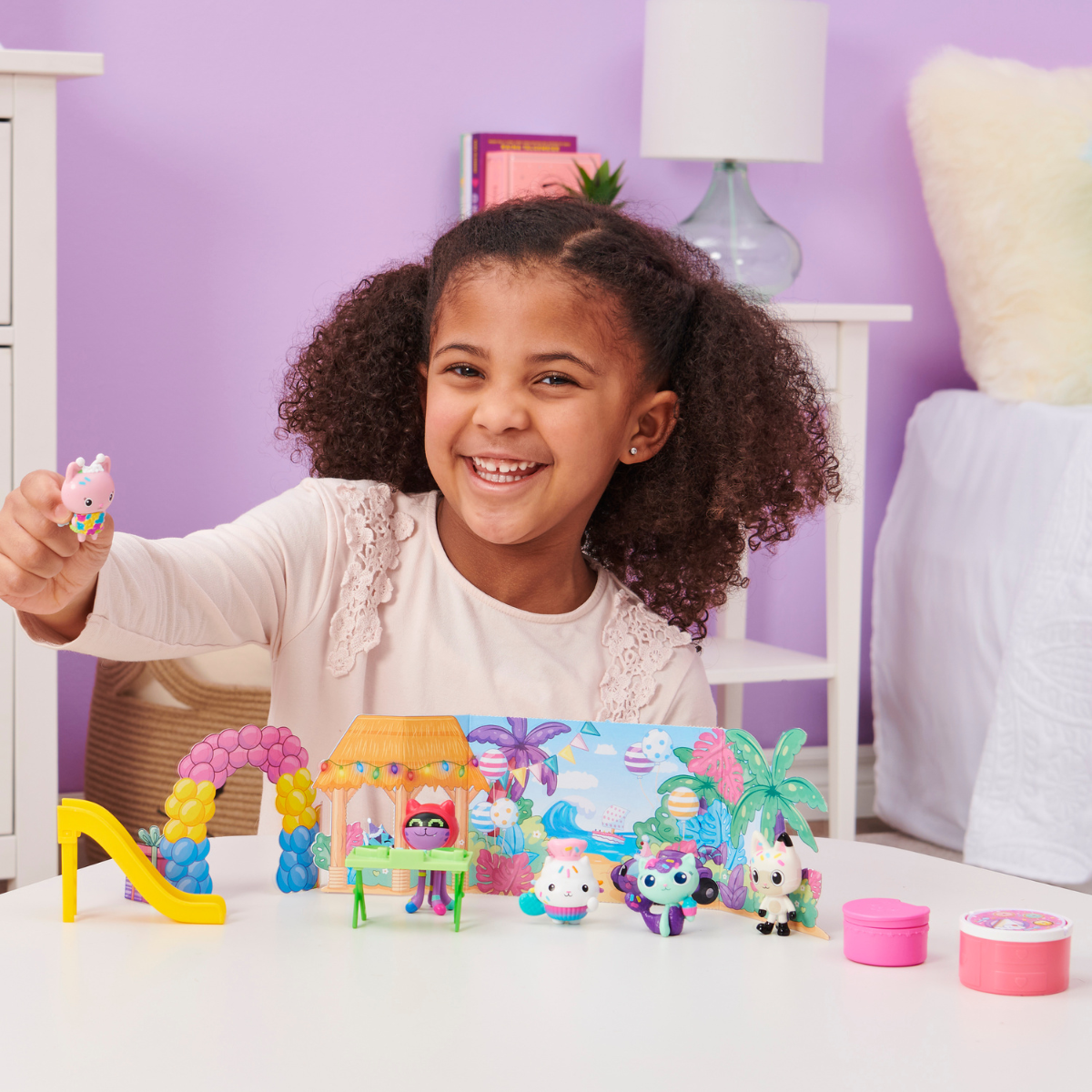 Gabby's Doll House Set Figuras Cumpleaños - Felix Online