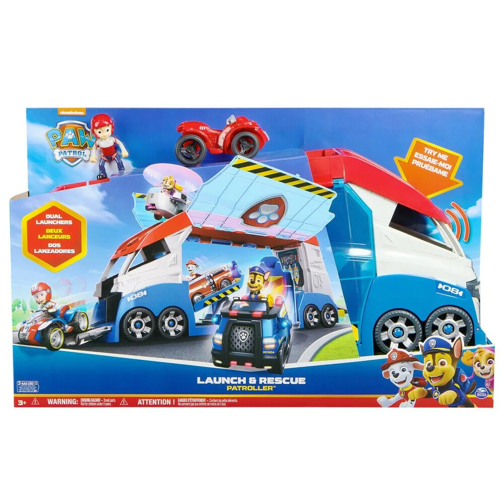 Paw Patrol | Patroller Lanzador Transportador de Vehículos