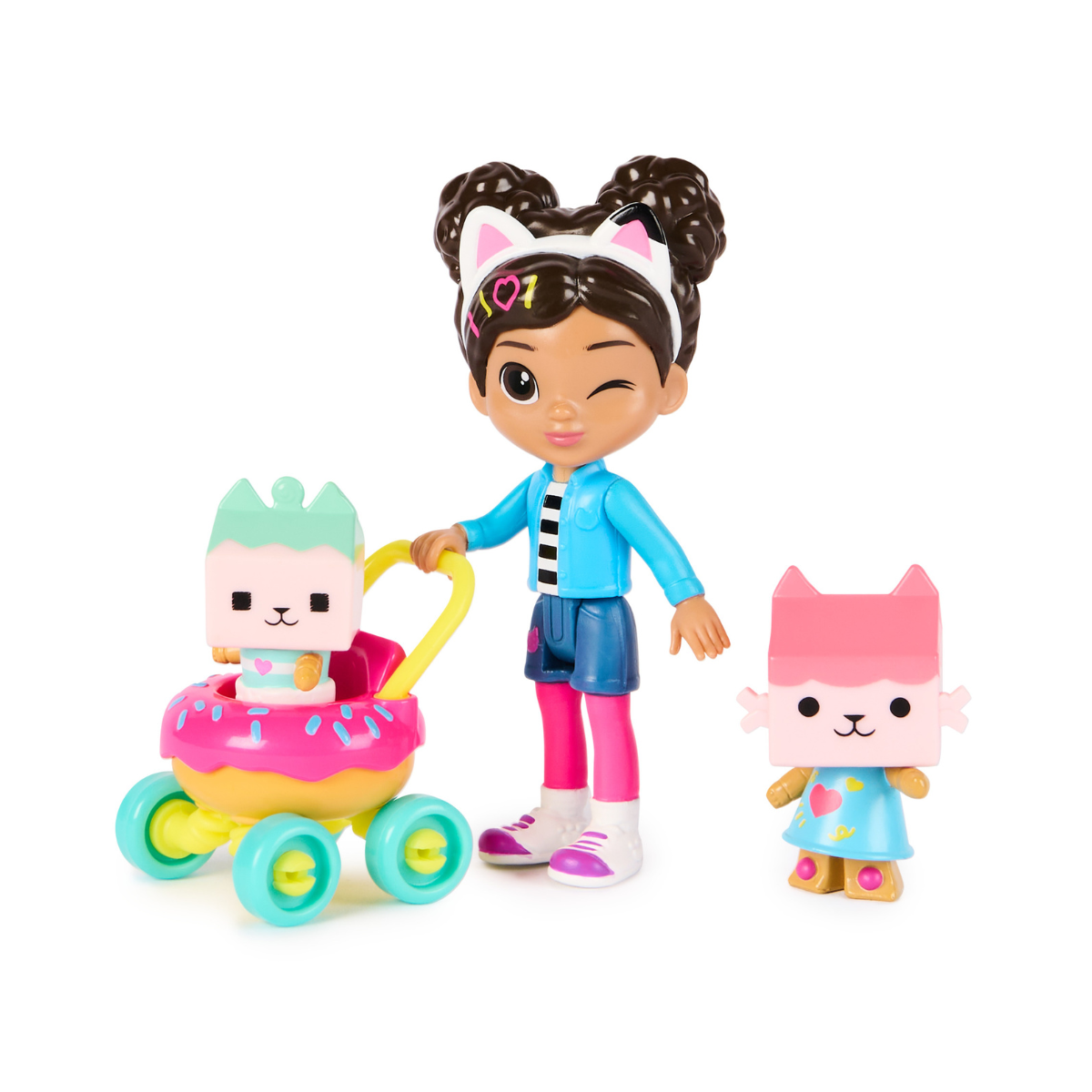 Gabby&#39;s Dollhouse Set De Figuras Cuidado De Gatitos